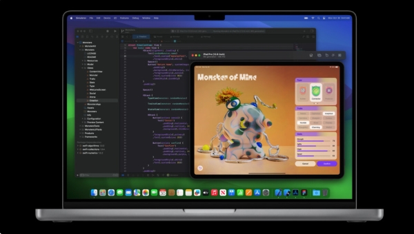Lập trình viên sử dụng MacBook Pro M3